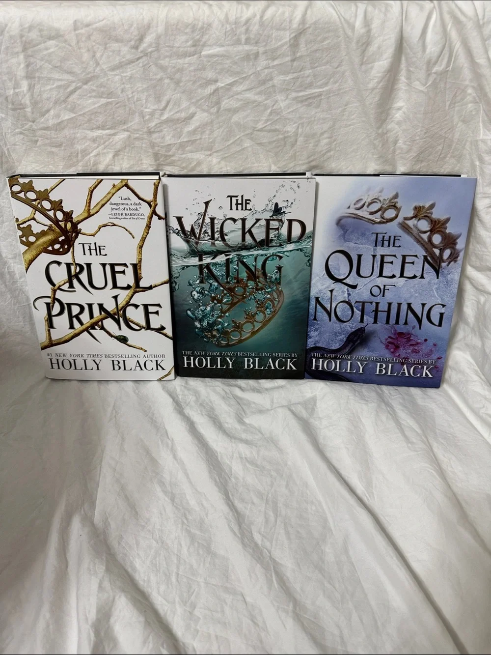 The Folk of the Air Trilogy: Cruel Prince, Wicked King, & Queen of Nothing
